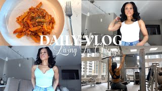 VLOG| from gym to errands  + easy high protein pasta + dentist  + movie date + UNDEROUTFIT haul