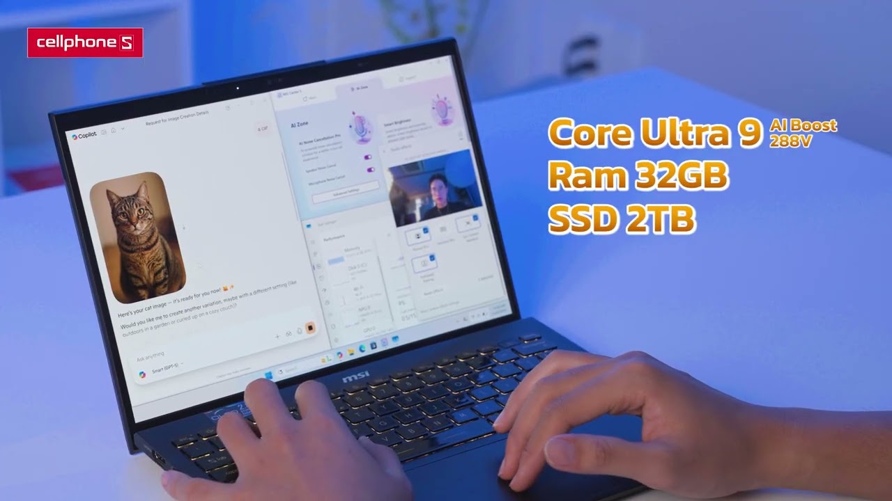 💻 Laptop MSI Prestige 13 AI+ Ukiyoe Edition