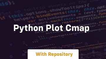 python plot cmap