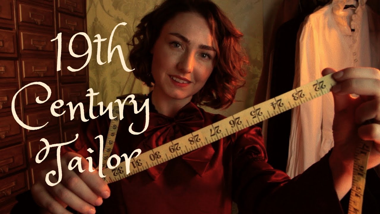 ASMR - 19th Century Tailor - Suit Design Consultation and Measuring