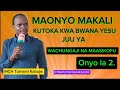 WACHUNGAJI NA MAASIKOFU WAONYE WATU NA WAKRISTO JUU YA MAPAMBO MTA HUKUMIWA WACHUNGAJI NA MAASIKOFU WAONYE WATU NA WAKRISTO JUU YA MAPAMBO MTA HUKUMIWA