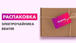 Распаковка — Электрочайник Brayer BR1083