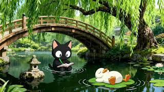 Willow bridges make quiet dreams feel softer. ✨ Willow Bridge Lofi • Study & Relax screenshot 3