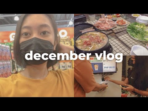 december vlog🎄first and last vlog of the year 2021