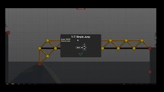 Poly Bridge | 1-7: Simple Jump