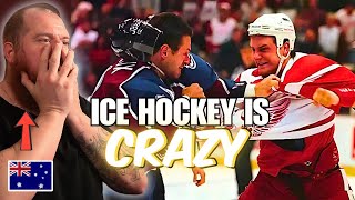 Australian Reacts to the CRAZIEST Ice Hockey Rivalry Ever! 🏒 (Red Wings vs Avalanche)