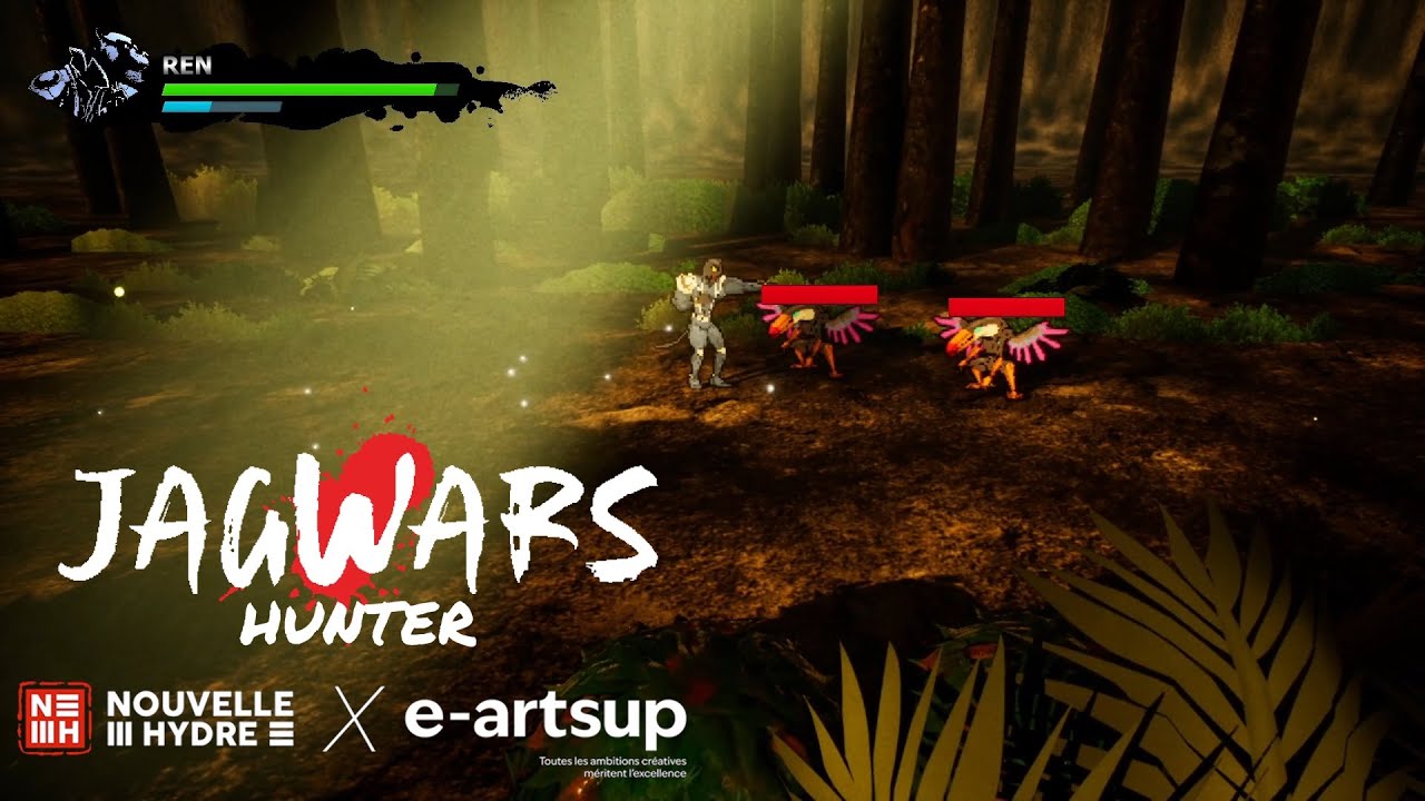 JagWars Hunter - Game Concept's gameplay video