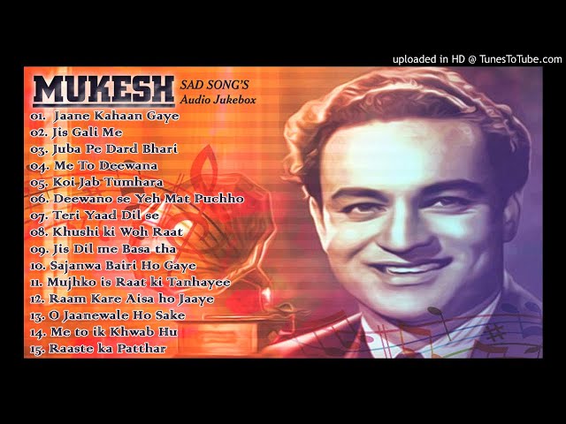 Mukesh - Sad Songs class=