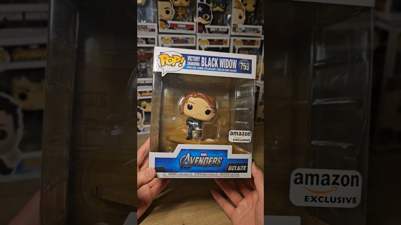 [📦 unBOXing] Funko Pop Moment 757! Amazon Marvel The Avengers - Black Widow 