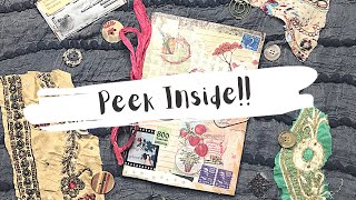 Junk Journal July Finished Flip Through 2022