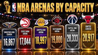 NBA Arenas With The Highest Capacity