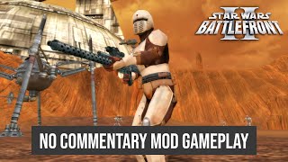 Geonosis: Renegade Squadron (CIS) - Renegade Squadron Map Mod - Star Wars: Battlefront II 2005
No-commentary gameplay of the map Geonosis (Renegade Squadron conversion) by Teancum for the 2005 game Star Wars: Battlefront II.
If you like the video and my playing style, feel free to leave a thumbs up, write a comment and subscribe to my channel for more videos like this. Youll find the links to the playlist and the mod right below, as well as information on the game and the setting. Thanks for reading and enjoy the video. :)
Information on the Game:
Star Wars: Battlefront II is a first-/third-person shooter set in the Star Wars universe, developed by Pandemic Studios and released by LucasArts on November 1, 2005 on numerous platforms. In this game, two belligerents (e.g. the Republic/Separatists or the Empire/Rebels) clash on a map and battle each other, with players mostly being common soldiers (e.g. battle droids, clones, or stormtroopers). For the first time in the Battlefront series, however, you could play as Jedi, Sith or other heroes and villains in addition to the usual soldier units. It also featured battles in space for the first time.
Battlefront II includes the following game modes:
• Conquest: Both sides must try to capture all of the enemys command posts to win the game. From these command posts, new troops can be sent into battle. In addition, you must pay attention to the count of your reinforcements, because once it drops to zero, you lose the game.
• Assault: This game mode is similar to the Conquest mode, except that the battle takes place in space rather than on the surface. A team wins when it reaches its point goal thats shown in the top-center by shooting enemy vessels, doing severe damage to the enemys capital ship from the outside or landing inside its hangar to destroy the vessel from the inside.
• XL: Both sides battle each other until the enemys reinforcements drop to zero. In this mode, however, the number of units appearing on the map at any one time is greatly increased, hence the name XL.
• Hunt: Instead of two normal armies made up of soldiers fighting each other, one side consists of the native species (e.g. the Gungans on Naboo or the Wampas on Hoth). The goal of this mode is to kill all enemy units until their reinforcements drop to zero.
• Capture the Flag (CTF): Either one or two flags are placed on the map and teams must collect them and bring them back to their base. Whoever has captured the most flags after a certain amount of time or has captured a specified number of flags first wins.
Further information: https://battlefront.fandom.com/wiki/Star_Wars:_Battlefront_II
Information on the Setting:
Geonosis on Wookieepedia: https://starwars.fandom.com/wiki/Geonosis
Mods and Links:
Star Wars: Battlefront II 2005 playlist: https://www.youtube.com/playlist?list=PLSkRtPrJbf7JS8krmmgJpi8twmsSrUfvH
Mods featured in this video:
• Geonosis (Renegade Squadron conversion): https://www.moddb.com/mods/star-wars-conversions/addons/geonosis-renegade-squadron-conversion
• Star Wars Battlefront II Remastered (swbf2 remaster 1.5 r2): https://www.moddb.com/mods/star-wars-battlefront-ii-full-hd-interface/downloads/swbf2-remaster-1-5
Technical Information:
Recorded with OBS in 1080p and 60 frames per second as .mkv file with AMD HW H.265 (HEVC) encoder and quality setting CQP 15. Edited and rendered with DaVinci Resolve 18.5 in .mp4 format, 1080p 60fps and automatic best quality using the H.265 codec. #battlefront2 #mods #nocommentary Geonosis: Renegade Squadron (CIS) - Renegade Squadron Map Mod - Star Wars: Battlefront II 2005
