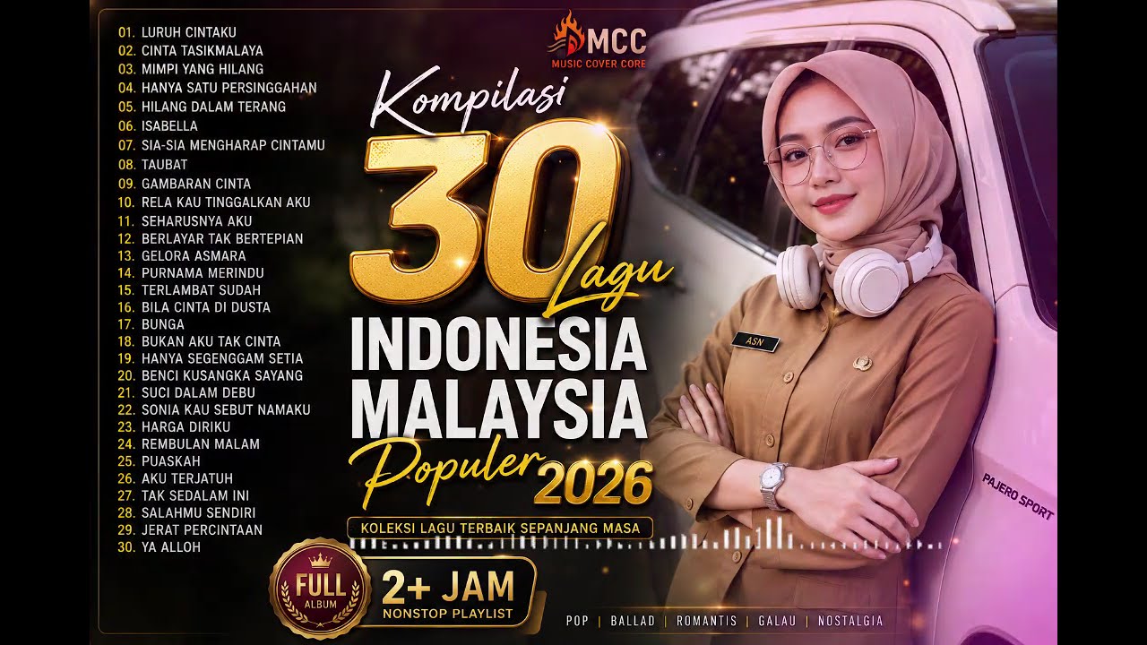 Kompilasi Lagu Malaysia Indonesia Paling Dicari 2026 🔥 30 Hits Nostalgia Terbaik | Full Album 2+ Jam
