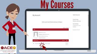 How to Start My Course ACE Food Handler