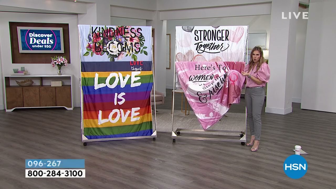 Warm   Cozy Love is Love Plush to Sherpa Printed Throw