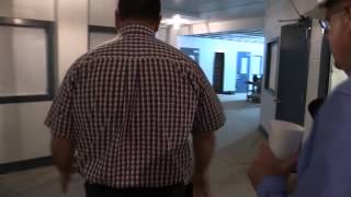 ksst news 8 27 15 New Jail Tour with Sheriff Adams