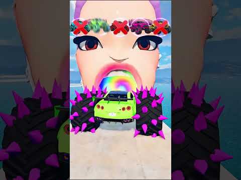 Cars Vs Rumi Kpop Demon Hunters BeamNG Drive Shorts Beamng Beamngdrive 