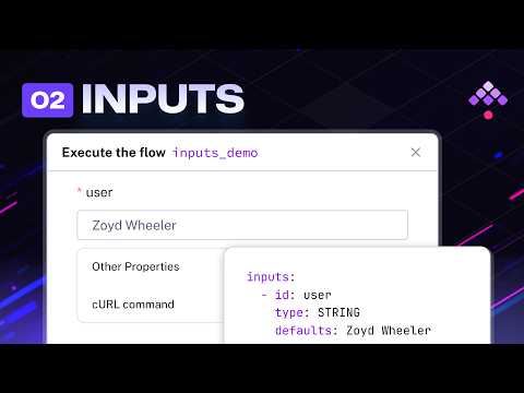 Build Dynamic Flows with Inputs - Kestra Tutorial 2027
