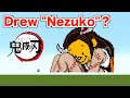 Drew "Nezuko"「Demon Slayer: Kimetsu no Yaiba」Minecraft / Gurenge