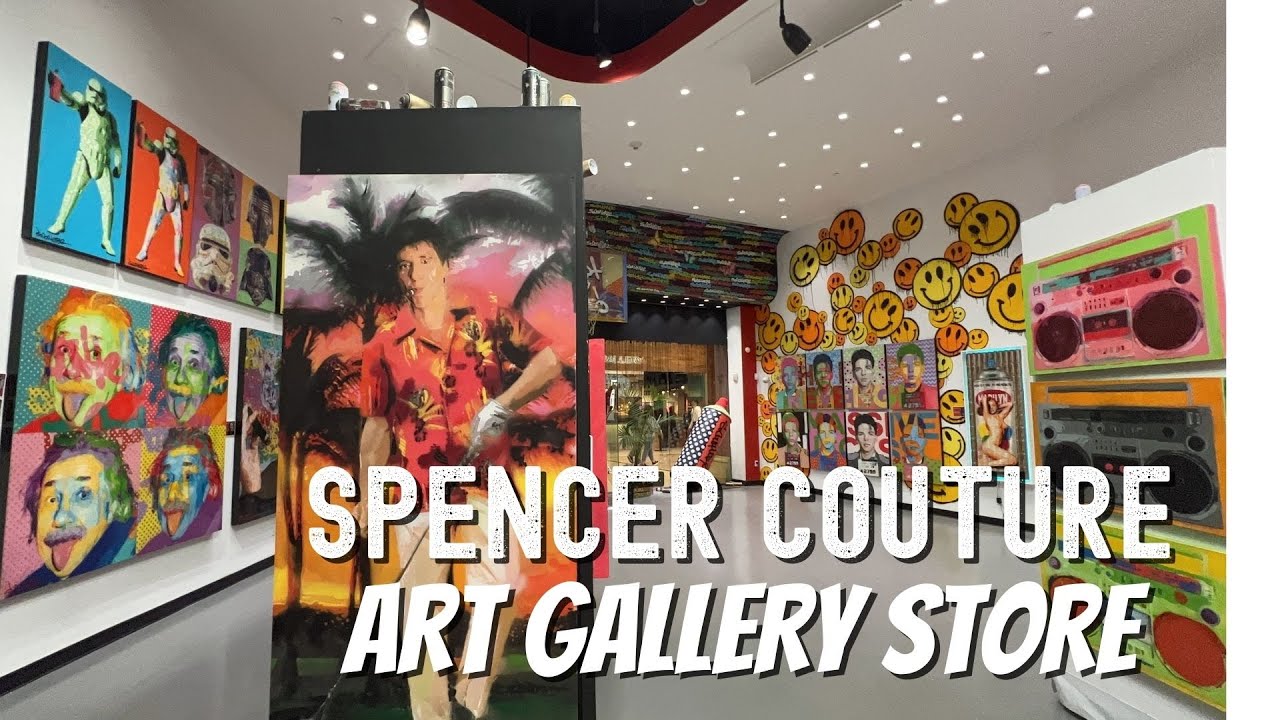 Spencer Couture Art The Shoppes at Mandalay Place | Las Vegas Best Art Galleries | Vegas Hotel Shops