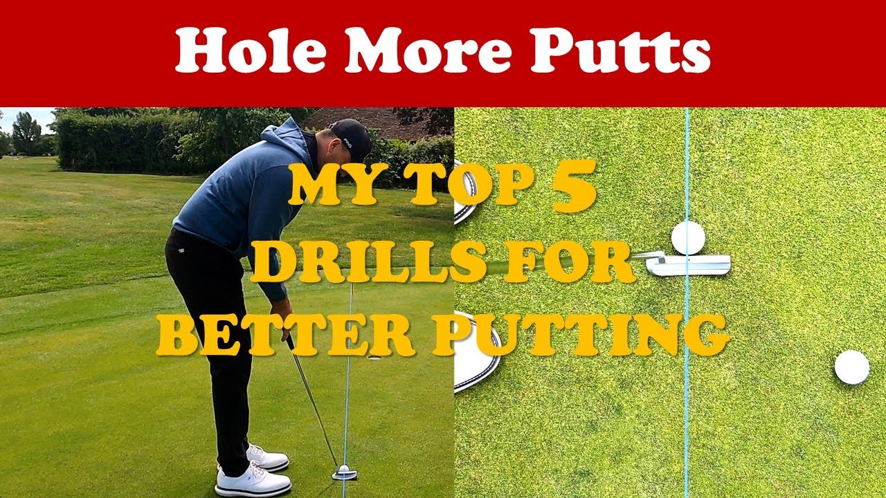 a Great Putter My Top 5 Drills for BETTER PUTTING YouTube
