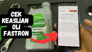 Cara Cek Oli Pertamina Fastron Asli dan Palsu ‼️