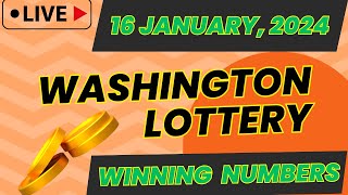 Washington Lottery Results For - 16 Jan, 2024 - Pick 3 - Cash Pop - Match 4 - Daily Keno - Powerball