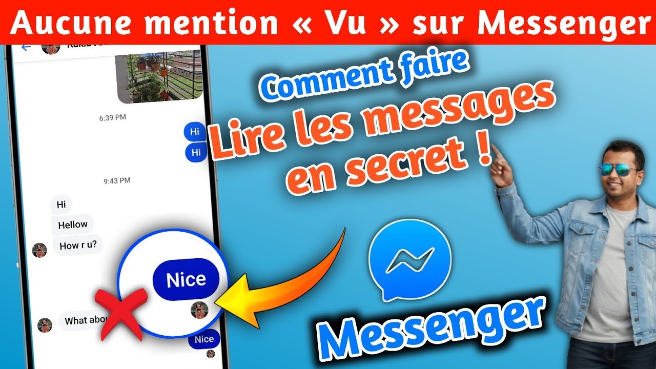 Comment désactiver les accusés de réception sur Messenger | Désactiver l'option « Vu » (2025)
