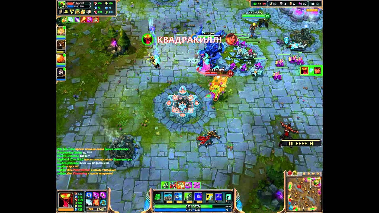 Cho'Gath Solo Penta Kill - League of Legends