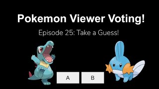 Pokemon Viewer Voting Episode 25