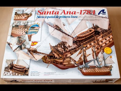 Artesania Latina Santa Ana 1784 1:84 Scale Wooden Model Ship Kit