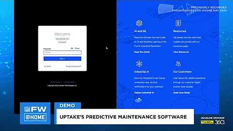 Uptake Demo - FreightWaves LIVE @HOME