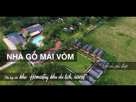 Video Nhà gỗ Mái vòm 12m2 với chi phí rẻ, phù hợp cho khu... - youtube