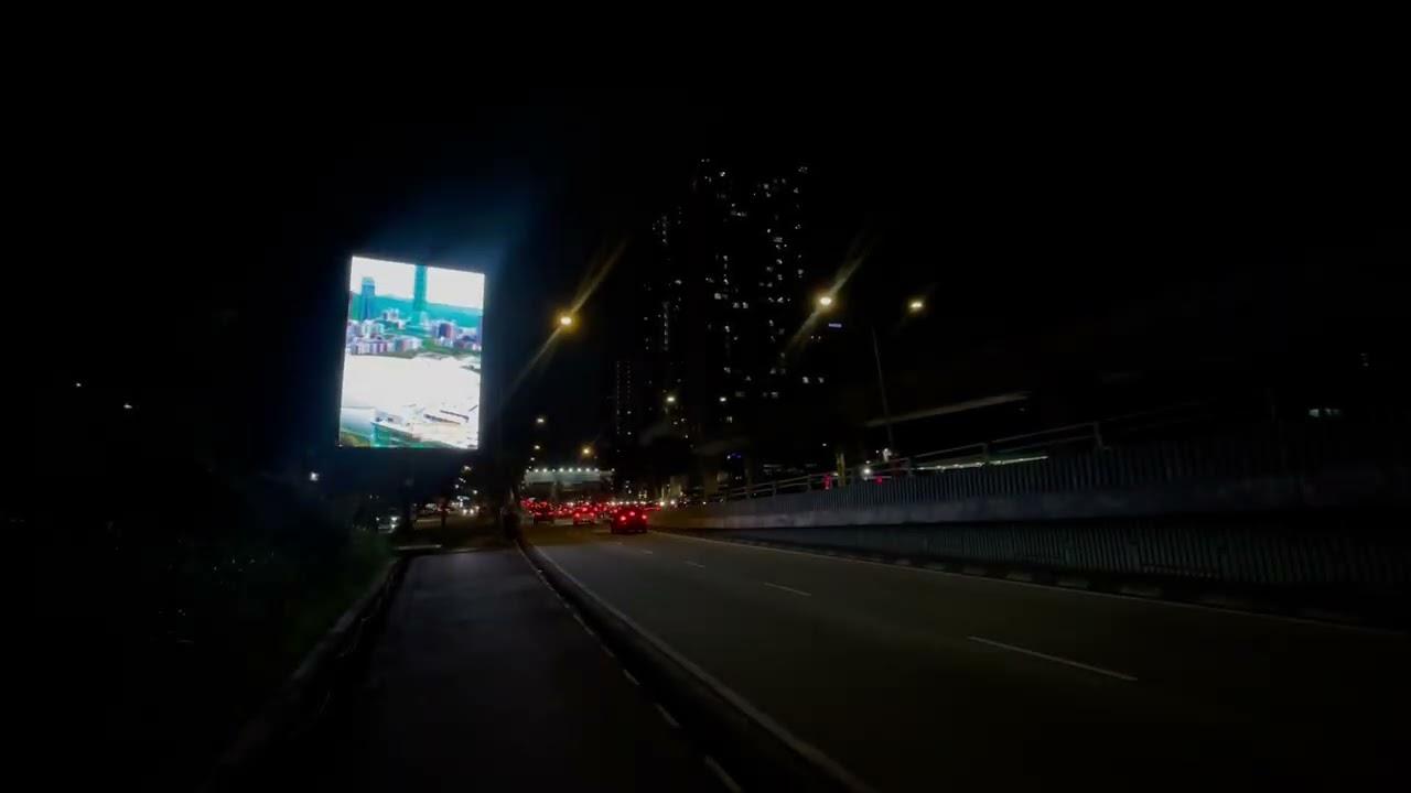 Nearby MRT Taman Mutiara Along Jalan Cheras Digital OOH Ads Kuala Lumpur Malaysia LED Billboard Ads