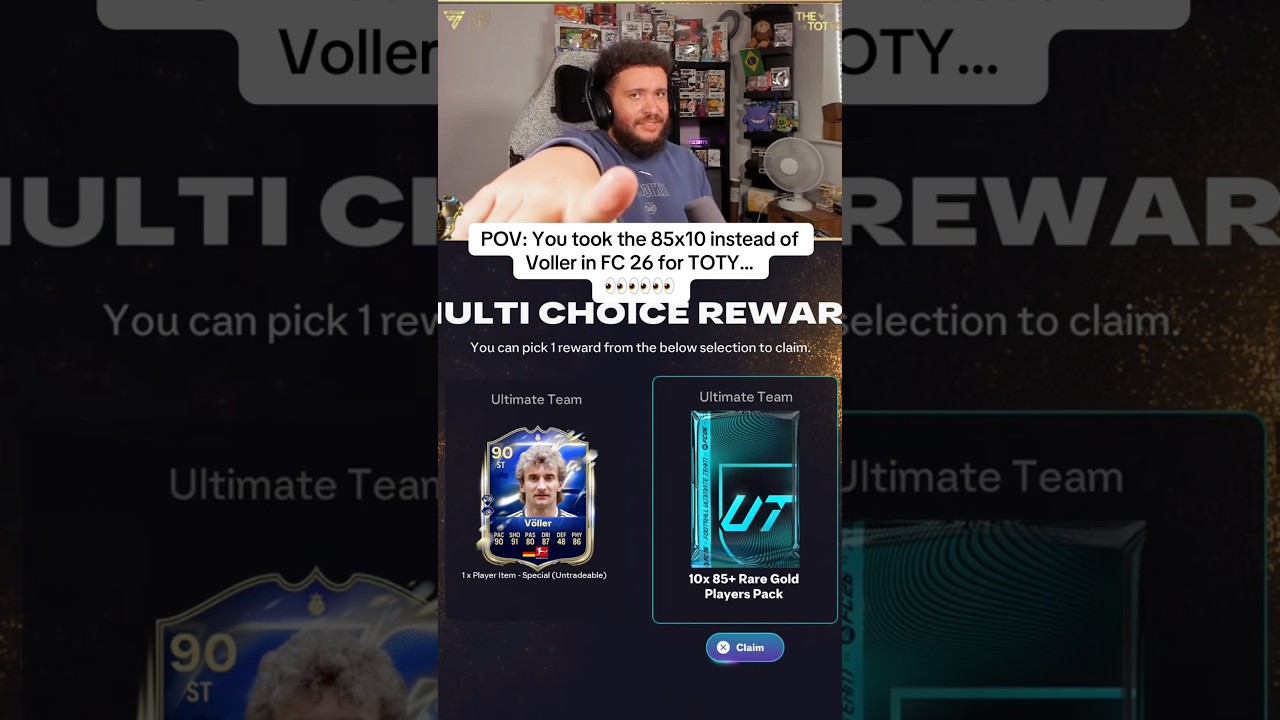 Voller or 85x10 during TOTY? 😱 