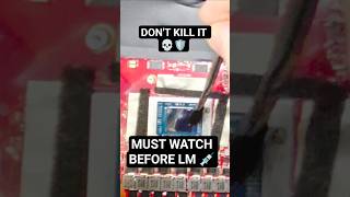 The Liquid Metal "FORTRESS"🏰🛡️ G14 Motherboard Recovery #shorts #asusrog #g14 #liquidmetal #techtips