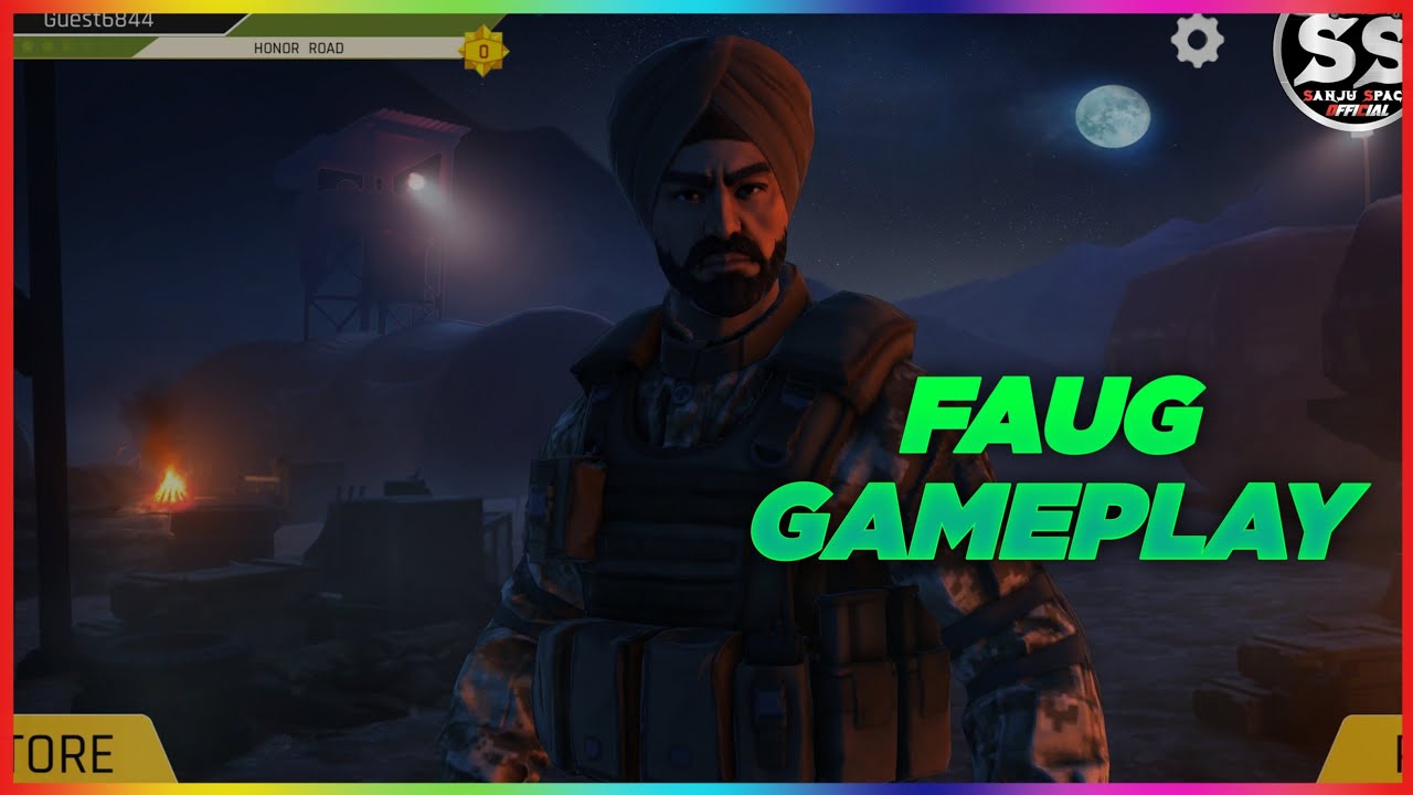 🔴 Faug Gameplay Malayalam | Faug