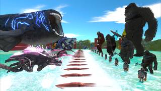The BLOOP x Aquatics Size Comparison VS ALL King Kong Size Comparison