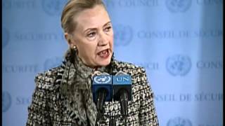 Secretary Clinton Delivers Remarks at the UN on the Middle East and North Africa