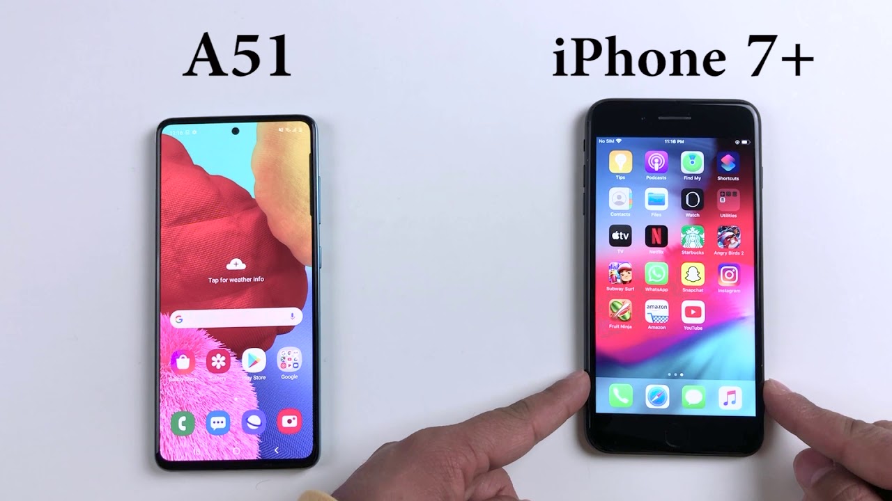 Samsung Galaxy S9 Plus Vs A51