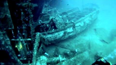 WRECK MS SAMINA Lifeboat