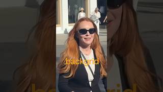 Famous Lindsay Lohan is beaming with joy as she steps out for a family lunch at La Escala in Beverly Hills Profile