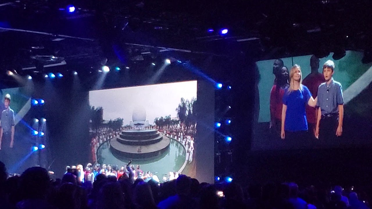 EPCOT New Theme Performed D23 Expo 2019