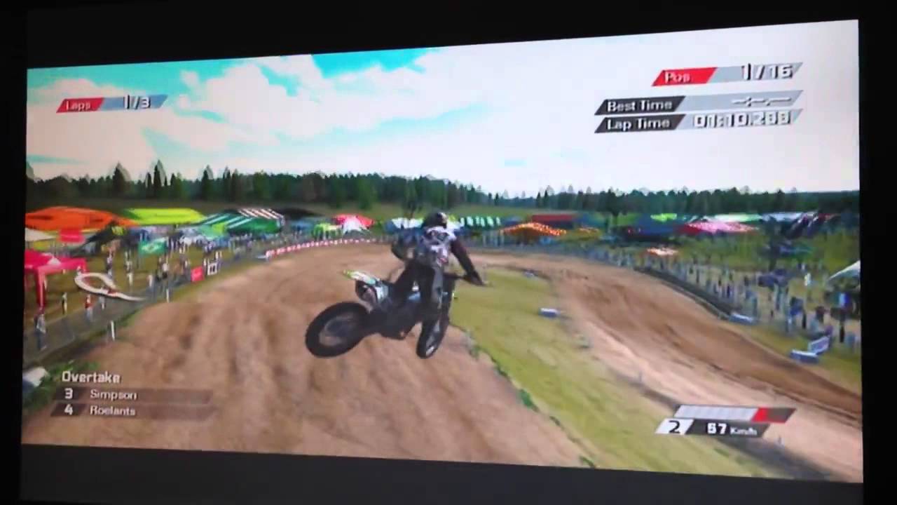 MXGP Video Game : Matterley Basin Gameplay