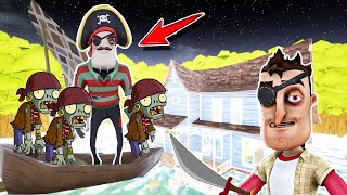 Zombi̇leri̇n Başi Korsan Wi̇lson Dayi Hello Neighbor Korsan Mod -1