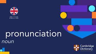 Cómo se pronuncia PRONUNCIATION en inglés?