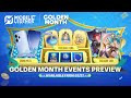 GOLDEN MONTH Events Preview | Events Preview | Mobile Legends: Bang Bang
