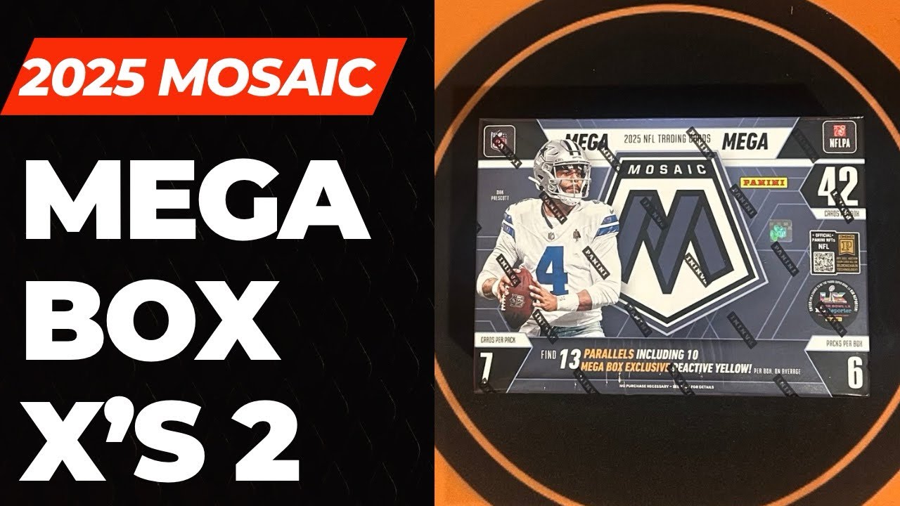 2025 Mosaic Football Mega Boxes (Target) Can I Finally Pull A Case Hit??