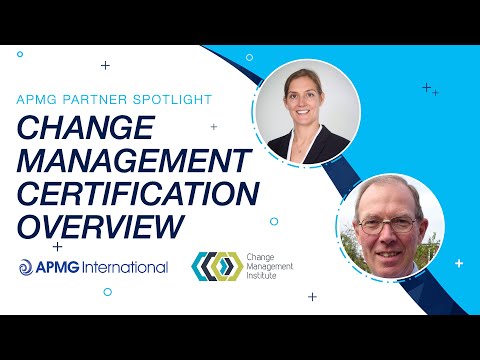 APMG Partner Spotlight: Change Management Certification Overview - video from APMG International