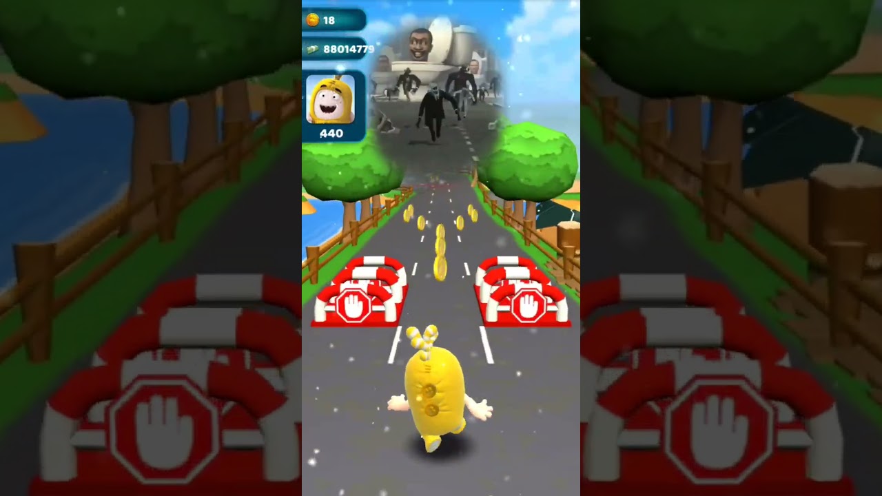 Oddbods Turbo Run VS Skibidi Toilet